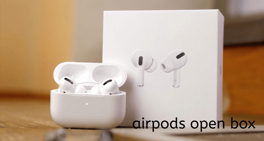 airpods open box