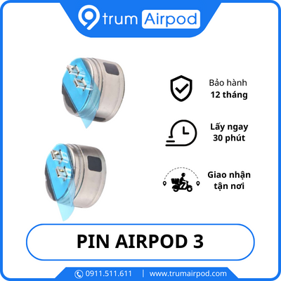 Thay pin tai nghe Airpods 3