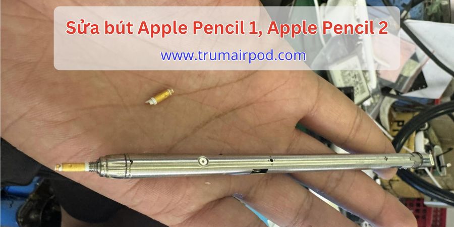 Sửa bút Apple Pencil 1, 2, Pencil Pro tại Hà Nội