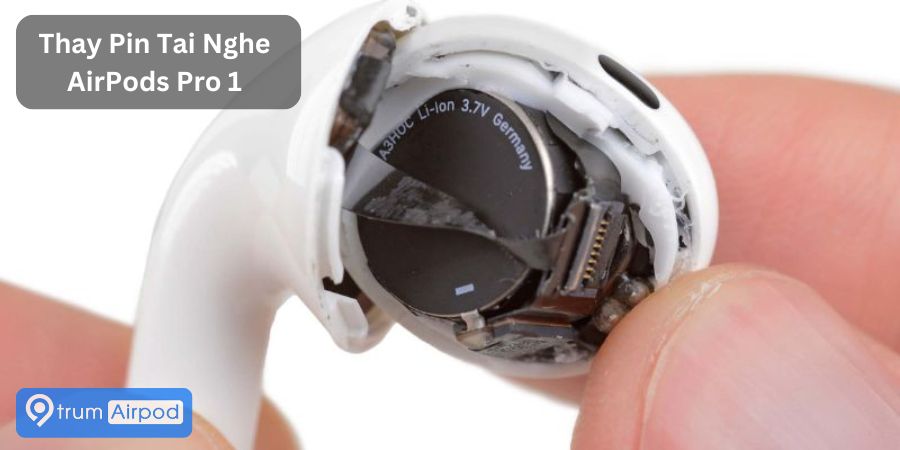 thay pin tai nghe AirPods pro 1