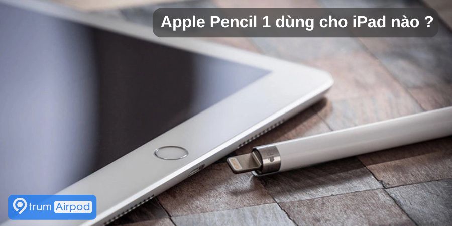 Apple Pencil 1 dùng cho iPad nào ?