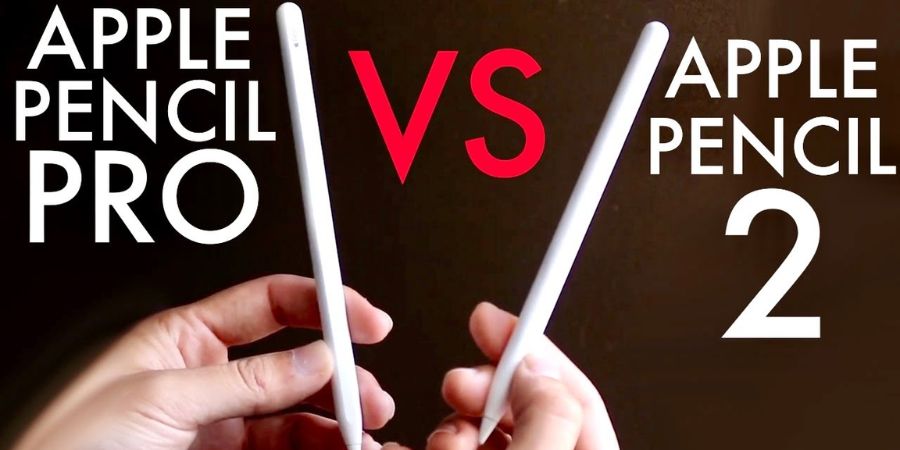 So sánh Apple Pencil 2 và Apple Pencil Pro